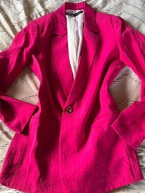 Pink Zara Blazer